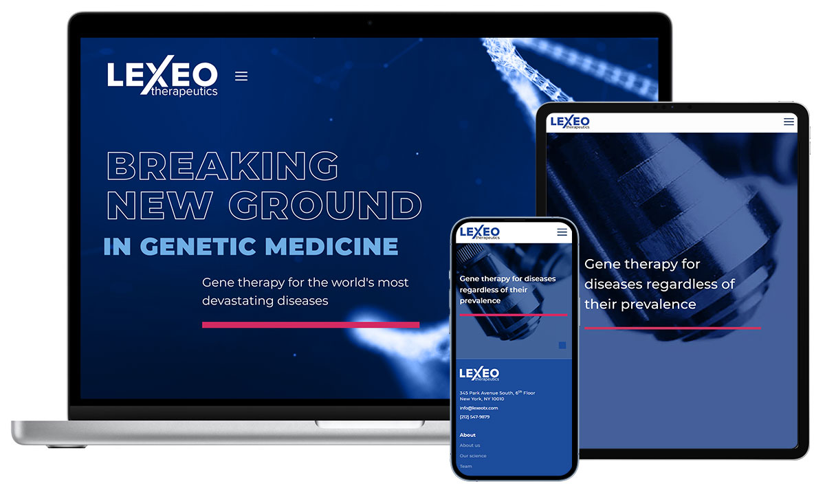 Lexeo_life-sciences-websites